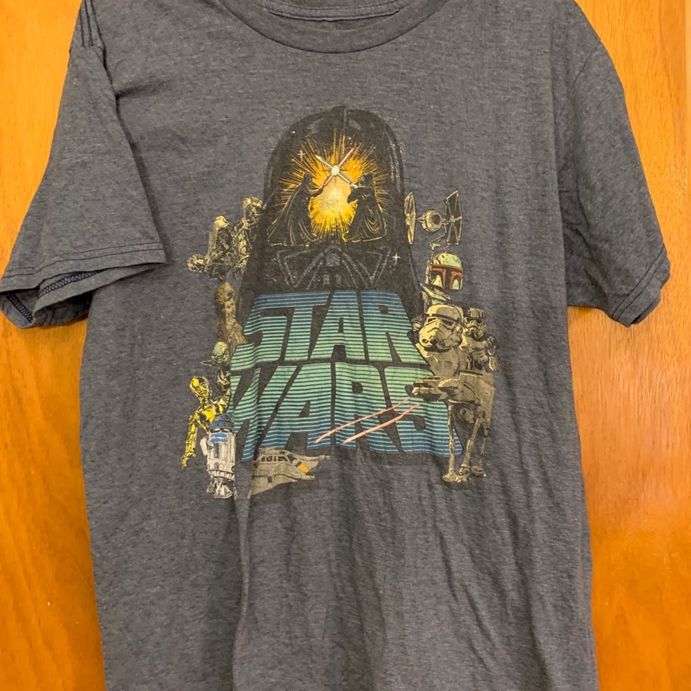 Star Wars New Hope Vintage Classic Crew Neck Men's T-Shirt  L